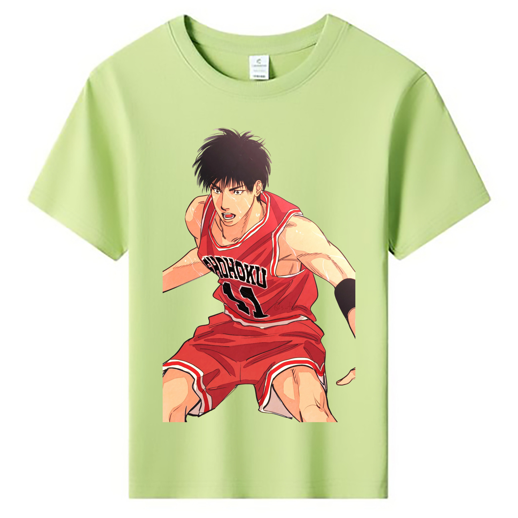 （画像用） SLAM DUNK／スラムダンク 綿100％キッズTシャツ（フロントプリント）